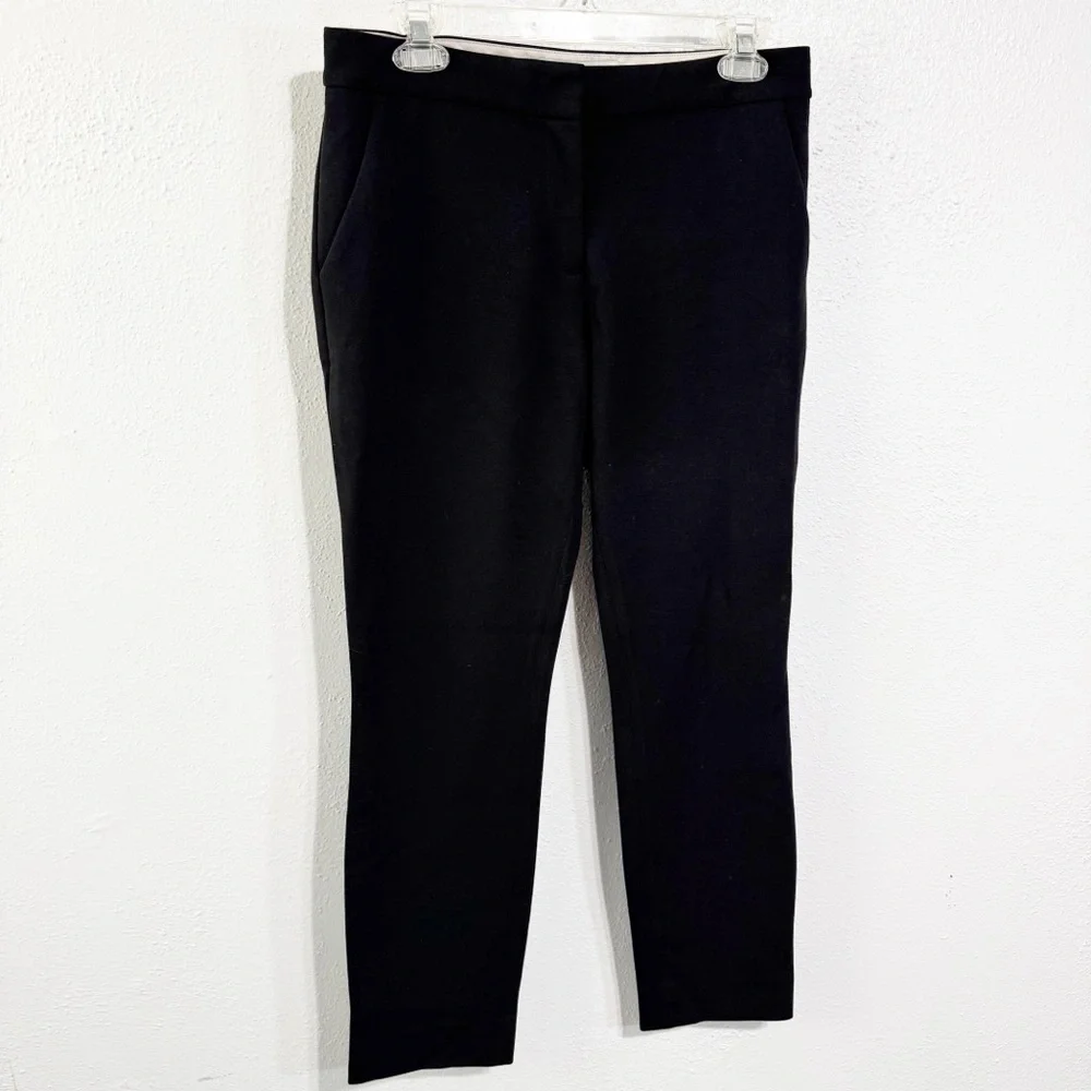 Diane Von Furstenberg Black Ankle dress Pants size 6